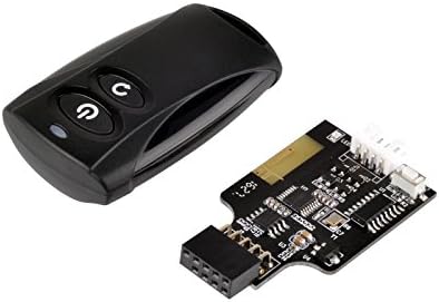 SilverStone Technológia 2.4 G Wireless Távoli Számítógép Power/Reset Kapcsoló, USB 2.0 9-pin Felület ES02-USB