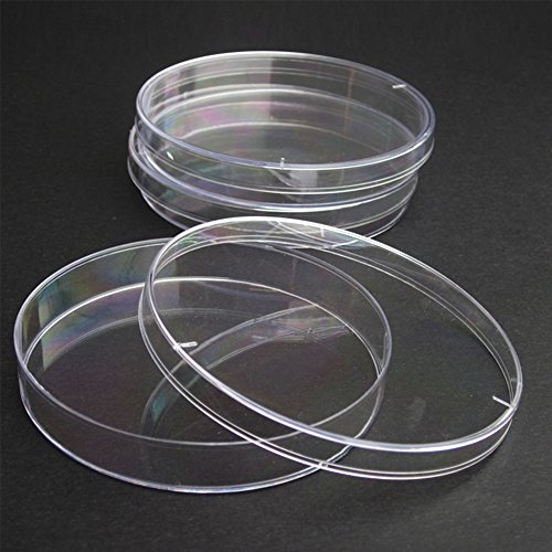 BIPEE Steril Műanyag Petri-csésze 150 x 15 mm, Fedéllel, Csomag 10