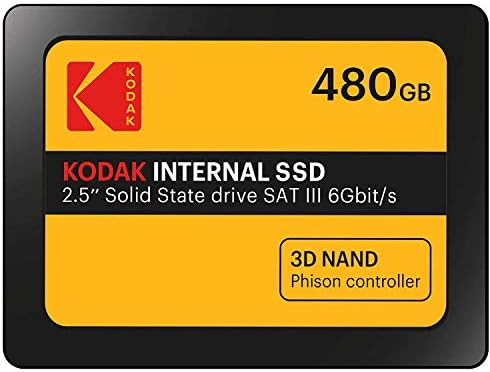 KODAK Belső SSD X150, Sárga, 120GB
