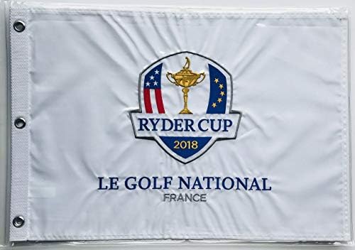 2018 Ryder Kupa Zászló le golf nemzeti Franciaország hímzett logó új