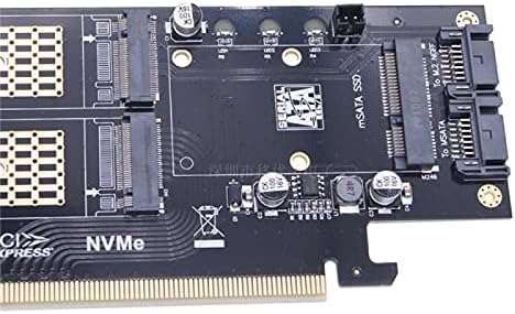 Csatlakozók M. 2 NVME, hogy PCIE Adapter M+B Gombot NGFF SSD, PCI-E 3.0 X4 SATA bővítőkártya Háztartási Számítógép Tartozékok - (KN,