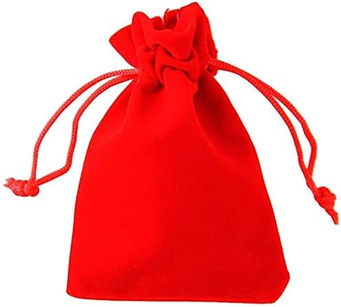 Vörös Bársony 9x7 cm Kb Potli Ajándék Tasak Bage Válogatott Színes Karácsonyra Diwali Húsvéti Szülinapi házassági Évforduló