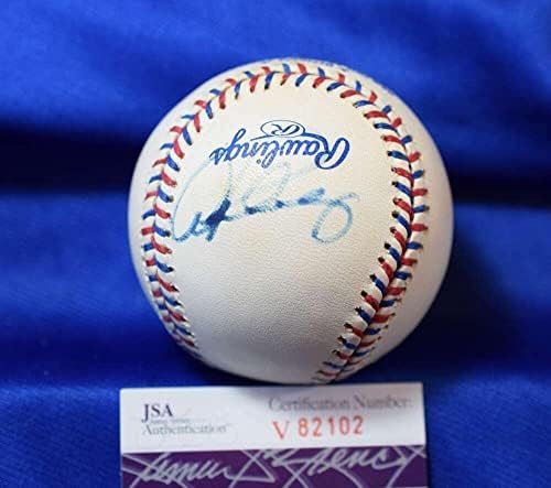 Alex Rodriguez SZÖVETSÉG Autogramot Major League 2002 Nyitó Napján Aláírt BasebaLL - Dedikált Baseball