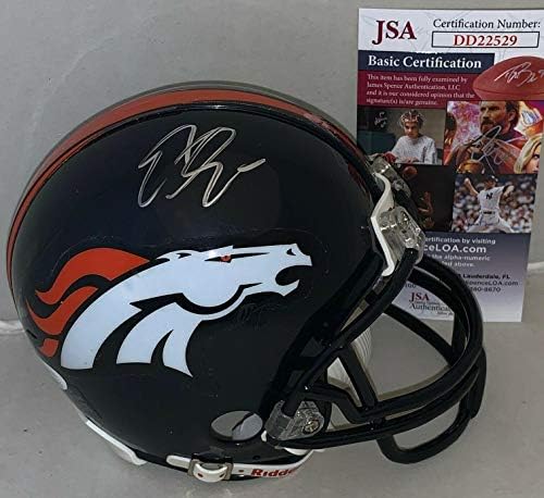 Emmanuel Sanders aláírt Denver Broncos mini sisak dedikált SZÖVETSÉG - Dedikált NFL Mini Sisak