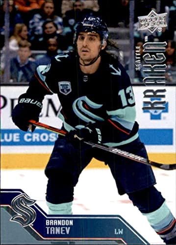 2021-22 Felső szint Seattle Kraken (A Box Set) 19 Brandon Tanev Seattle Kraken NHL Jégkorong Trading Card
