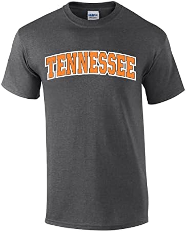 Férfi ruházat Székesfehérvár Tshirt Tennessee Narancs-Fehér Labdarúgó Sport TN Csapat Színű, Rövid Ujjú Póló Graphic Tee