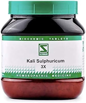 Dr. Willmar a Csomag Indiában Kali Sulphuricum Biochemic Tabletta 3X
