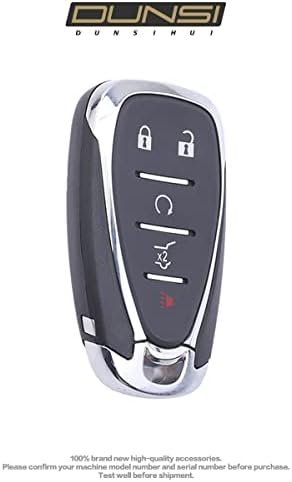 DUNSIHUI 2db HYQ4EA Autós kulcstartó Kulcs nélküli Vezérlés Bejegyzés Távoli Indítás 5 Gombot SUV Járművek Cseréje Kompatibilis Blézer Napéjegyenlőség