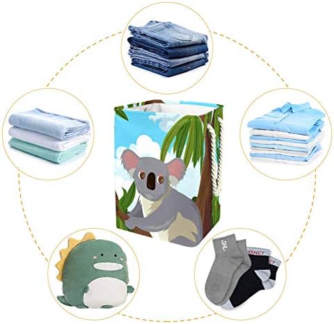 Unicey Koala, a gumi, Fa, Nagy Méretű ruhákat, amiket Összecsukható Tároló Kosár Hálószoba Gyerekszoba Baba