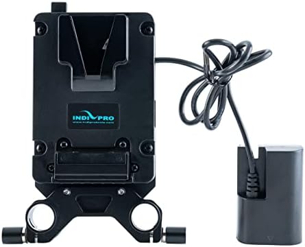 Ultra Mini V-Mount Adapter Lemez w/ 15 mm-es Rudat Fogó LP-E6-alapú Eszközök