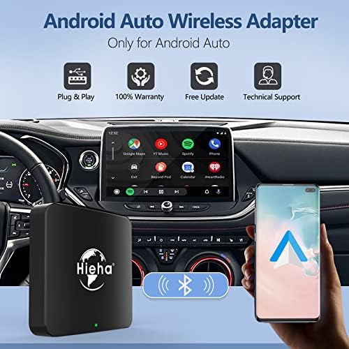Hieha Android Automatikus Vezeték nélküli Adapter OEM Vezetékes Android Auto Autók, Vezeték nélküli Android Auto Dongle az
