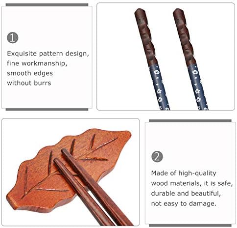 Luxshiny Japán Dekoráció Japán Dekoráció 4 Pár Pálcikát, majd Evőpálcika Többi Meghatározott Japán Stílusú Pálca, a Többi Jogosult Fából