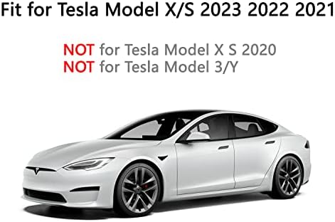 HATUFU A Tesla Model X/S 2023 2022 2021 Hátsó Navigációs Képernyő Védő Edzett Üveg