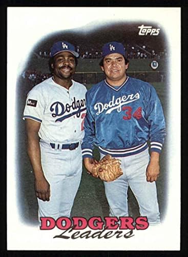1988 Topps 489 Dodgers Vezetők Los Angeles Dodgers (Baseball Kártya) NM/MT Dodgers