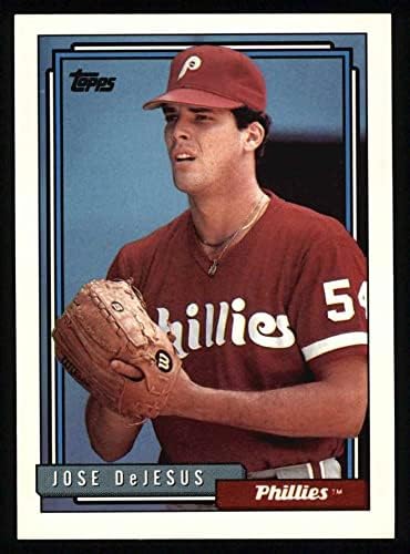 1992 Topps 471 Jose DeJesus Philadelphia Phillies (Baseball Kártya) NM/MT Phillies