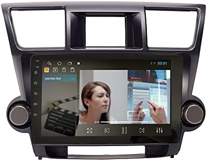 Android 10 Autoradio Autós Navigációs Sztereó Multimédia Lejátszó, GPS, Rádió, 2.5 D érintőképernyő forToyota Hegylakó 2007-2014