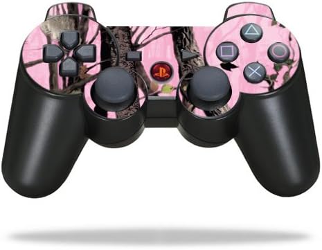 Védő Vinil-Bőr Matrica Bőr Kompatibilis Sony Playstation 3 PS3 Kontroller wrap Matrica Bőr Rózsaszín Fa Camo