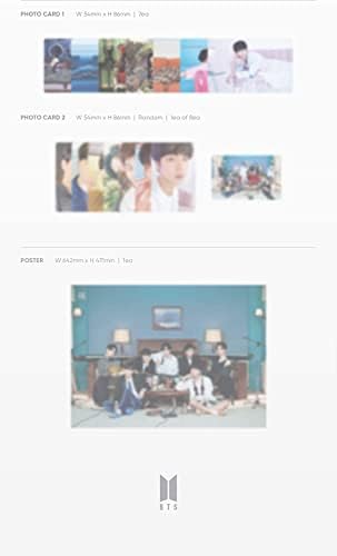 Nagy siker Szórakozás BTS Bangtan Fiúk - A (Alapvető Kiadás) Album+Hajtogatott Poszter+Extra Photocards Készlet