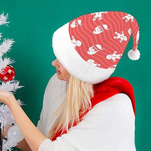 Karácsony, Mikulás Sapka, Boldog Karácsonyt Karácsonyi Ünnepi Kalap Felnőttek számára, Unisex Kényelem Karácsonyi Kalapok