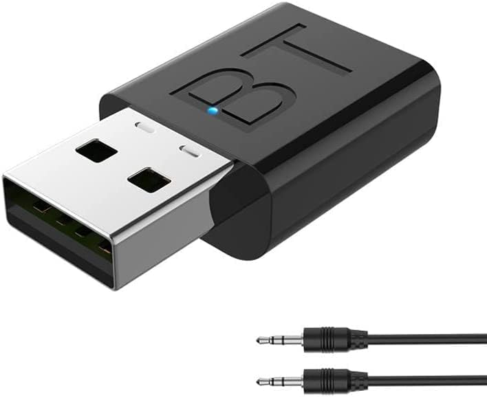 2 az 1-ben USB Bluetooth Adapter Vevő Adó Hordozható, Vezeték nélküli, Zene, TV, PC Audio Adó 3,5 mm-es