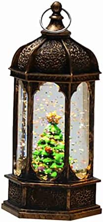 Karácsonyi Égő Víz Lámpás - Télapó, Hóember, valamint karácsonyfa LED Asztali Lámpák Dísz elemes Karácsonyi Dekoráció, Ajándék Felnőtt Gyerekek