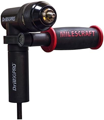 Milescraft 1305 Drill90PRO - Nagy Teherbírású, Derékszögű Gyakorlat Mellékletet