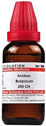 Dr. Willmar a Csomag India Acidum Butyricum Hígítási 200 CH