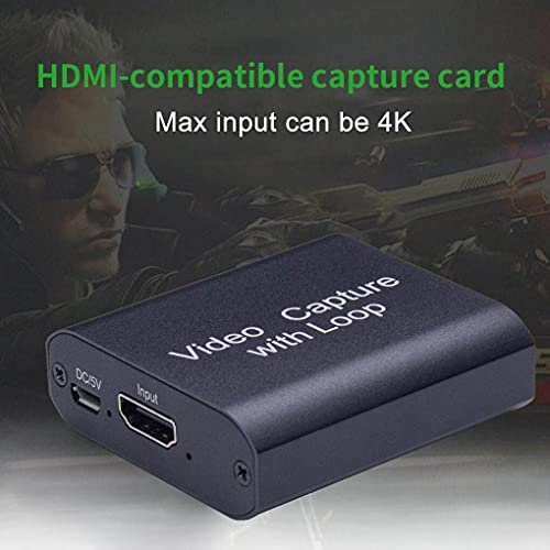 4K, HDMI-kompatibilis Videó digitalizáló Kártya 1080p Game Capture Kártya