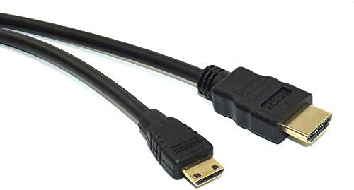 AlyKets 10ft HDMI-Mini HDMI Kábel Fényképezőgép HDMI-adatkábel Nikon D3400 ,D3500, D7500, D850,D810 D7000 D500, Canon EOS