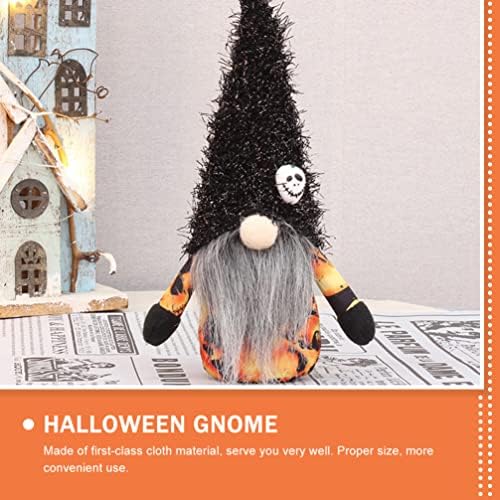 PRETYZOOM Halloween Dekoráció Halloween Gnómok Plüss, LED-es Asztal Dekoráció Dekoráció svéd Gnome Halloween Party Szívességet