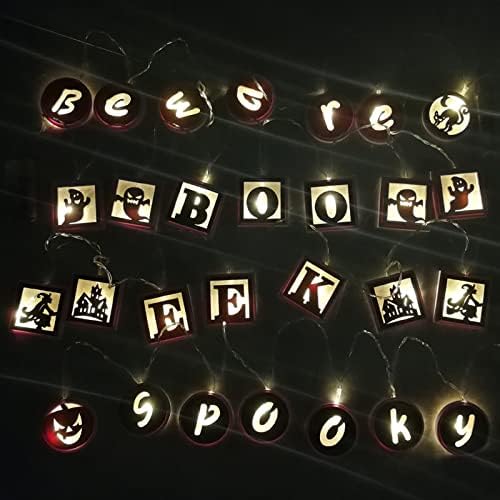FUTENI A Sötét Gyűrűk Pack LED Halloween String Fények, Sütőtök, S Cal Lámpa Otthoni Kerti Party Dekoráció A Sötét Fél Ellátás