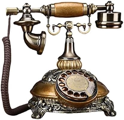 MMLLZEL Fshion Forgó Tárcsa Lansline Telefon, Vezetékes Antik Vezetékes Telefon