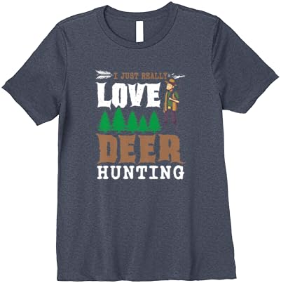 Nagyon szeretem a Szarvas Vadászat - Deer Hunter Premium T-Shirt
