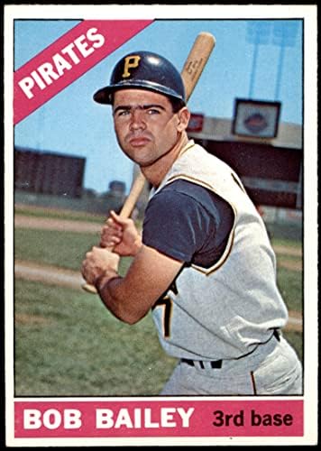 1966 Topps 485 Bob Bailey Pittsburgh Pirates (Baseball Kártya) EX Kalózok