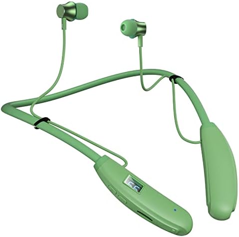 Bluetooth Fejhallgató Neckband, Vezeték nélküli Sport Fülhallgató Mikrofon, 100 Órás Játékidő, valamint HD, Sztereó Hangot a Bluetooth-V5.1
