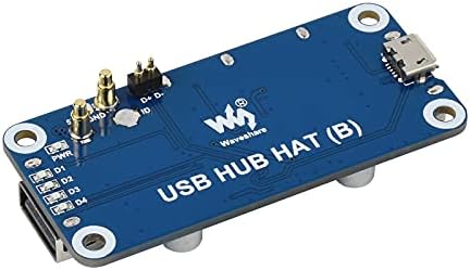 USB HUB KALAP B Tágulási Testület a Raspberry Pi 4 B/3-B+/3+/2 B/Nulla/Zero 2 W/W/M,PC,4 USB Port Kompatibilis USB2.0/1.1