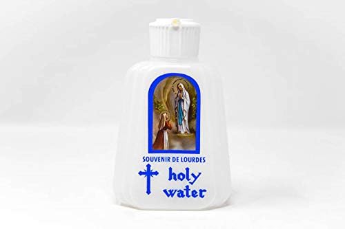 Lourdes-i Szent Víz egy Flip-Top Locsoló Üveget, Műanyag Lourdes-i Víz Üveg - Lourdes Szuvenír - Lourdes Imádság