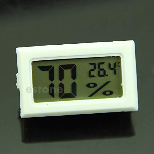 BALAX Páratartalom Hőmérő Digitális LCD Hőmérséklet Páratartalom Mérő 10%~99%relatív PÁRATARTALOM