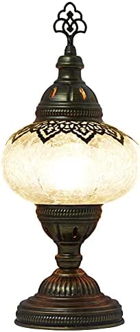mozaist török Lámpa, Mozaik, asztali Lámpa, Antik Marokkói Dekoratív Üveg Bohém Vintage lámpaernyőt, Kis Asztal Tiffany Éjjeli ólomüveg Lámpa