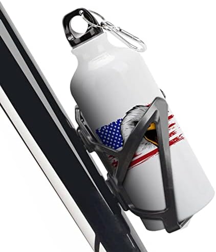 Amerikai Sas USA Zászló Alumínium Palack Hordozható Sport Üveg Utazási Dobon Bögre Fedél Férfiak Nők