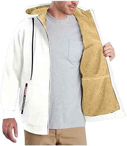 ADSSDQ Férfi Kabát, Plus Size Ünnep Kabát Ember Alapvető Hosszú Ujjú Strand egyszínű Kabátot Kap Felszerelt Thick6