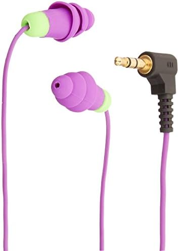 Plugfones Alapvető Earplug-Fülbe Hibrid - Zaj Csökkentése Fülhallgató - Lila