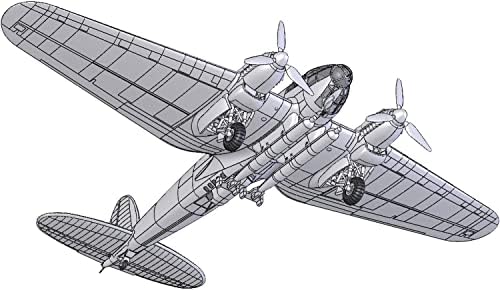 Roden RE14341 1/144 német légierő Heinkel He11H-6 Kétágyas Bombázó Műanyag Modell