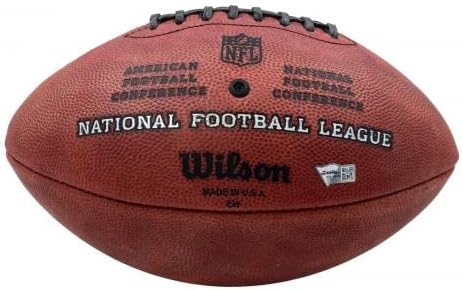 Tom Brady Aláírt New England Patriots Wilson Herceg Futball Fanatikus - Dedikált Focilabda