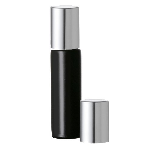 Grand Parfums Fekete Üveg Roll-on Palack Ezüst Felső 10ml az Aromaterápiás Parfüm, Kölni Illat Szett (18)