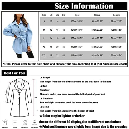 Office Szép Téli Hosszú Ujjú Kabát Női Teljes egyszínű Öv Illik Tweed Kabát Criss Cross Nyak Meleg