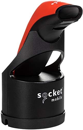 SocketScan S760, Univerzális Vonalkód olvasó & Travel ID Olvasó, Red & Black Töltő Dokkoló