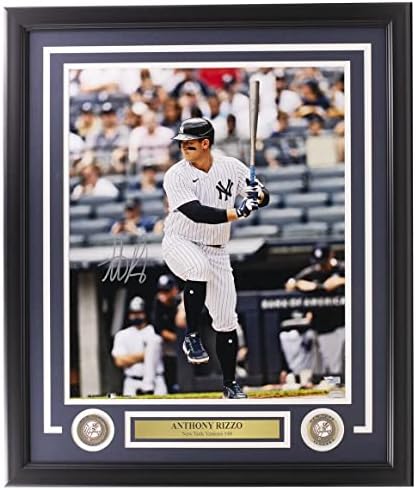 Anthony Rizzo Aláírt Keretes New York Yankees 16x20 Fotó Fanatikusok - Dedikált MLB Fotók