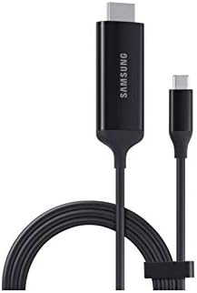 SAMSUNG Eredeti DeX USB-C-HDMI 1.5 m Kábel Galaxy Note 9 Lap S4 - Fekete, Okostelefon