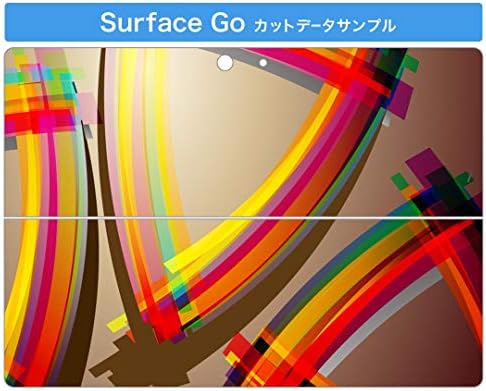 igsticker Matrica Takarja a Microsoft Surface Go/Go 2 Ultra Vékony Védő Szervezet Matrica Bőr 000498 Színes Háromszög